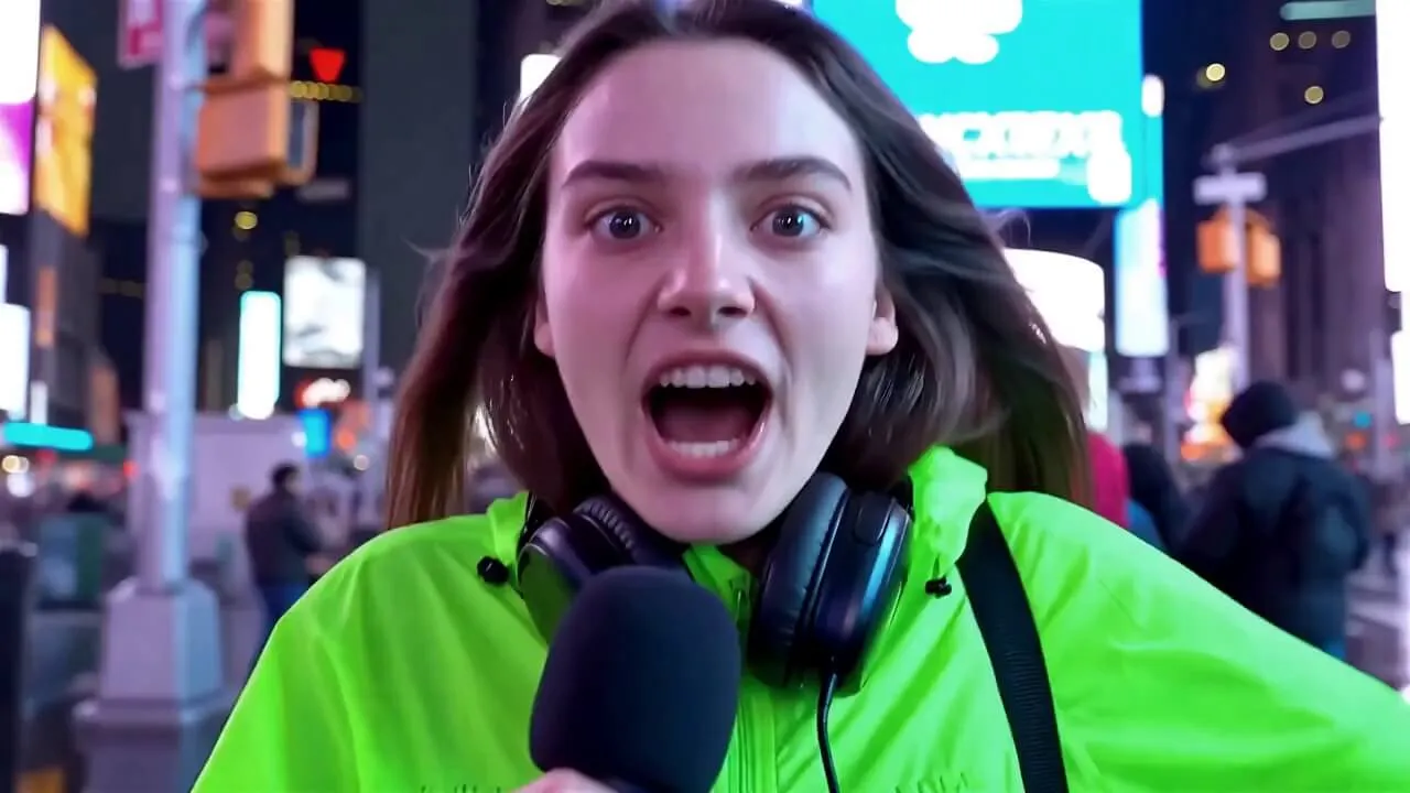 Times Square Announcement